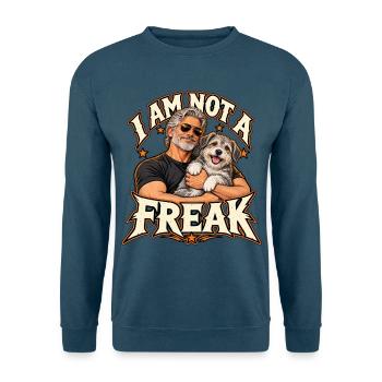 Ich bin kein Freak - Unisex Pullover - Indigoblau - Vorne