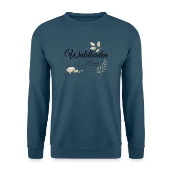 Waldbaden Natur Entspannung - Unisex Pullover - Indigoblau - Vorne