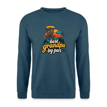 Bester Opa um Par - Unisex Pullover - Indigoblau - Vorne