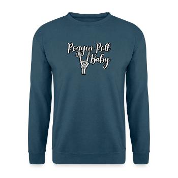 Roggen Roll Baby  - Unisex Pullover - Indigoblau - Vorne
