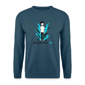 Autopilot Modus An - Unisex Pullover - Indigoblau - Vorne