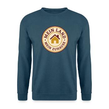 Mein Land mein Zuhause Deutschland - Unisex Pullover - Indigoblau - Vorne