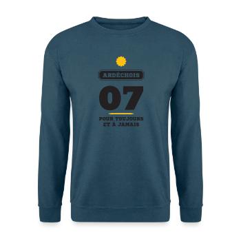 Ardechois 07 Forever and Ever T-Shirt ... - Unisex Pullover - Indigoblau - Vorne