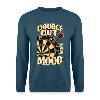 DOUBLE OUT MOOD - Unisex Pullover - Indigoblau - Vorne