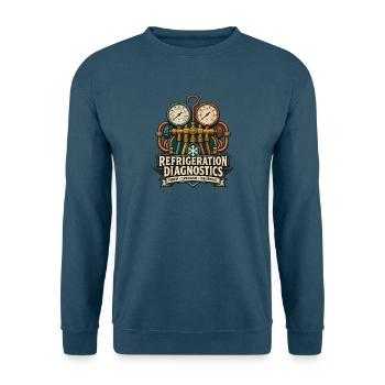 Refrigeration Diagnostics Klimaanlage - Unisex Pullover - Indigoblau - Vorne