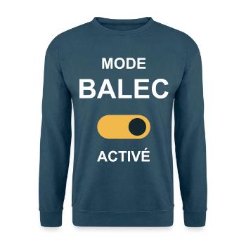 Balec-Modus aktiviert! Humor - Unisex Pullover - Indigoblau - Vorne