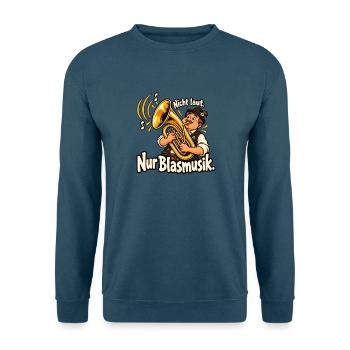 Blasmusik Musikverein Blaskapelle Blasmusiker - Unisex Pullover - Indigoblau - Vorne