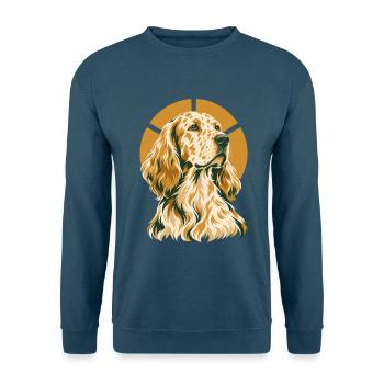 Englischer Zuspieler - Unisex Pullover - Indigoblau - Vorne