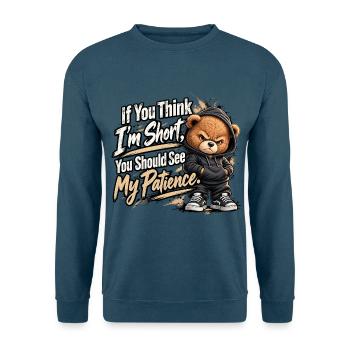 8591be6f-4caa-430e-a4a7-68b3026f15bb - Unisex Pullover - Indigoblau - Vorne