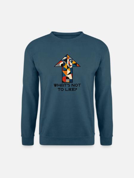 Was gibt es da nicht zu mögen - Unisex Pullover - Indigoblau