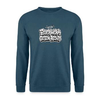 Feuerwerk Gegen Rechts - Unisex Pullover - Indigoblau - Vorne