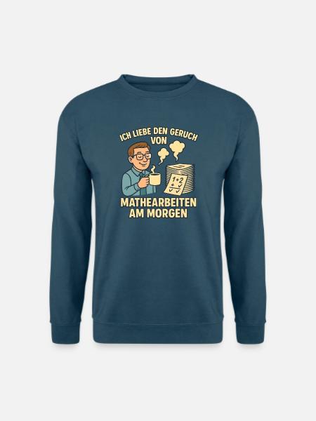Matheduft am Morgen - Unisex Pullover - Indigoblau