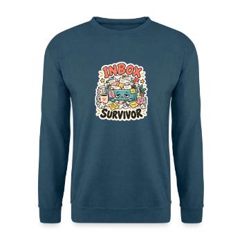 Inbox Überlebender - Unisex Pullover - Indigoblau - Vorne