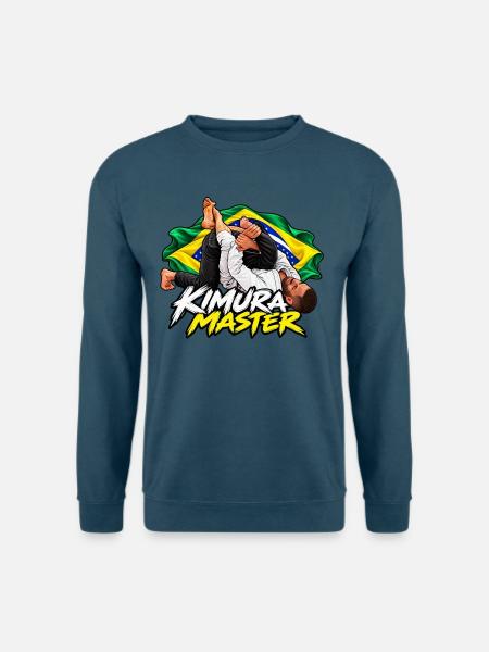Kimura Master – BJJ Brazilian Jiu-Jitsu - Unisex Pullover - Indigoblau