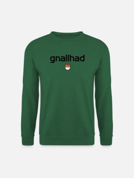 gnallhad - Mundart Design - Unisex Pullover - Grün