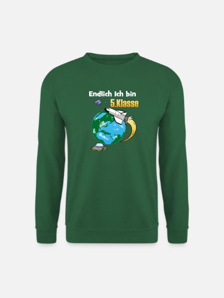 5.Klasse Gymnasium Realschule Schulwechsel - Unisex Pullover - Grün