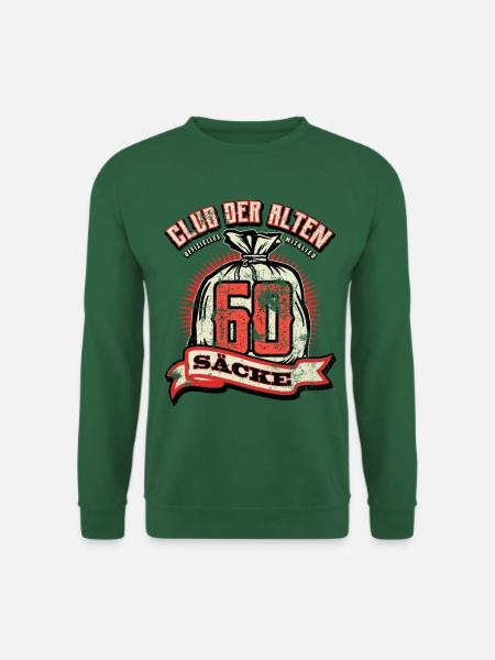 Club Der Alten Säcke - 60. Geburtstag - lustig - Unisex Pullover - Grün