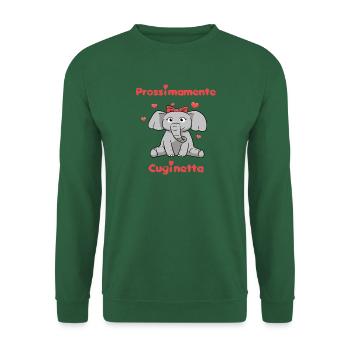 Prossimamente Cuginetta Dolce Elefante - Unisex Pullover - Grün - Vorne