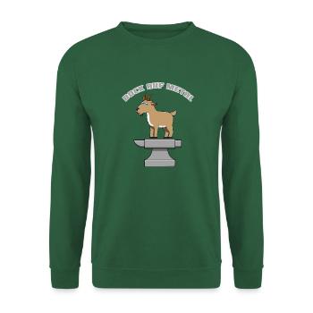 Metal Bock - Unisex Pullover - Grün - Vorne