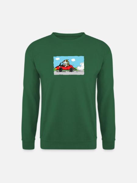 rennfahrer - Unisex Pullover - Grün