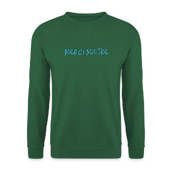 MEISTER. VIELEN DANK. DANKE, MEISTER. MEISTER. MEISTER-GESCHENK - Unisex Pullover - Grün - Vorne