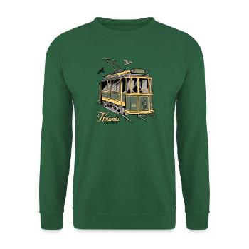 ALTE RATIKKA HELSINKI, T-SHIRTS UND PRODUKTE - Unisex Pullover - Grün - Vorne