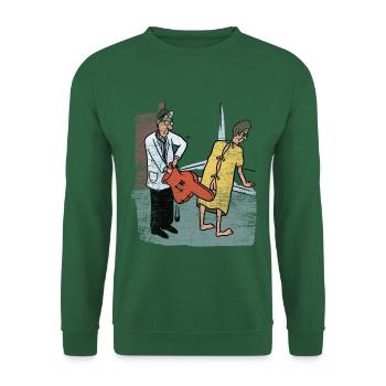 Gewissenhafter Urologe Harnleiter - Unisex Pullover - Grün - Vorne