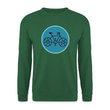 FAHRRAD. RADSPORT. - Unisex Pullover - Grün - Vorne