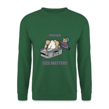 Sorgsamer Urologe Prostatavorsorge - Unisex Pullover - Grün - Vorne