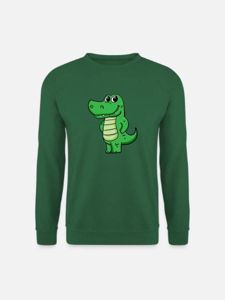 Krokodil - Unisex Pullover - Grün