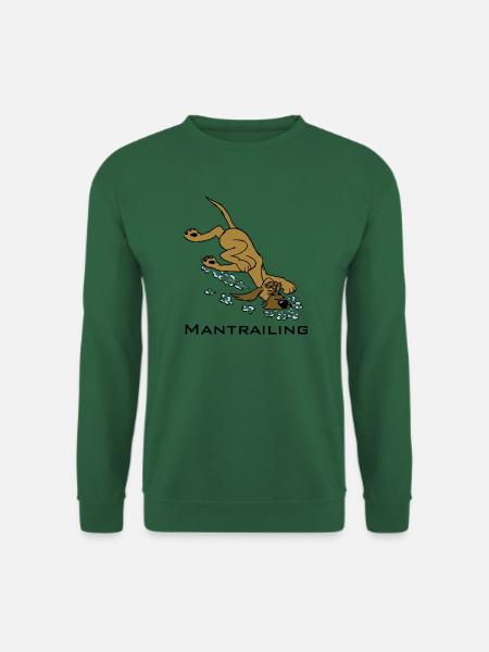 Mantrailing - Unisex Pullover - Grün