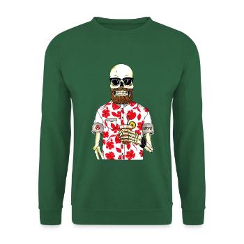 SCHELETRO - Unisex Pullover - Grün - Vorne