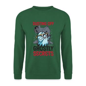 Abstauben geisterhafter Geheimnisse Hausmeister Ha - Unisex Pullover - Grün - Vorne