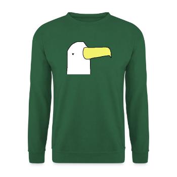 Adler - Unisex Pullover - Grün - Vorne