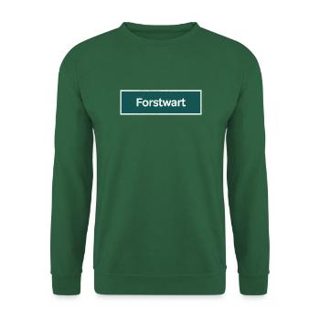 Forstwart – Forstwirtschaft & Waldarbeit - Unisex Pullover - Grün - Vorne