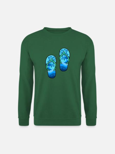 flipflop - Unisex Pullover - Grün