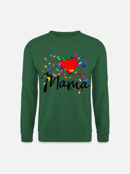 Mama Konfetti - Unisex Pullover - Grün