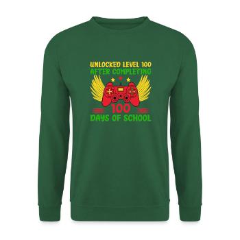 My Hobby is Gaming Videospiel Videogame Motiv - Unisex Pullover - Grün - Vorne