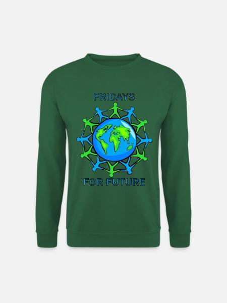 Fridays for future - Unisex Pullover - Grün