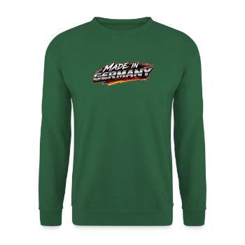 Hergestellt in Deutschland - Unisex Pullover - Grün - Vorne