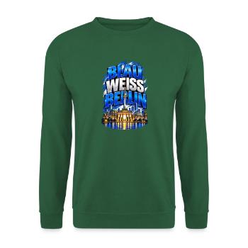 Blau Weiss Berlin - Unisex Pullover - Grün - Vorne