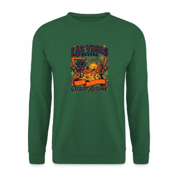 Las Vegas Desert Autumn Neon November - Unisex Pullover - Grün - Vorne