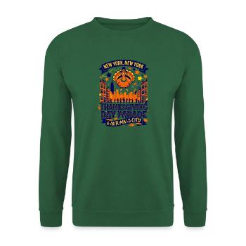 The Thanksgiving Day Parade In New York City - Unisex Pullover - Grün - Vorne
