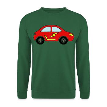 Energy Drink Auto Blitz schnell - Unisex Pullover - Grün - Vorne