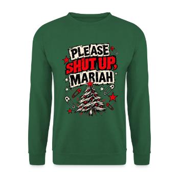 Festliches Sass-Weihnachtsbaum-Meme - Unisex Pullover - Grün - Vorne