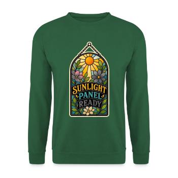 SUNLIGHT PANEL READY - Unisex Pullover - Grün - Vorne