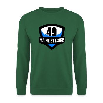 49 Maine et Loire - Unisex Pullover - Grün - Vorne