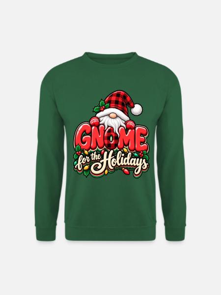 Gnom für die Holidays - Unisex Pullover - Grün