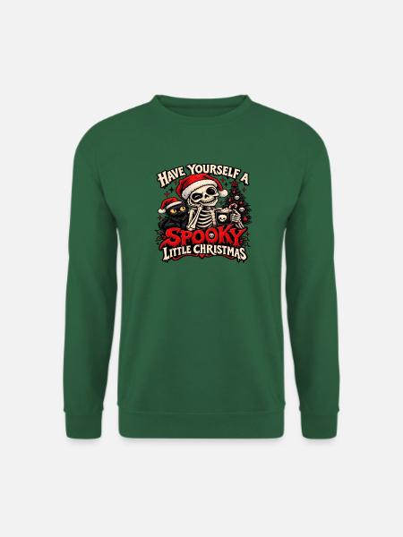Gothmas – Dunkles Weihnachten - Unisex Pullover - Grün