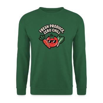 Farmers Market Diva – Liebhaberin von frischen Produkten - Unisex Pullover - Grün - Vorne